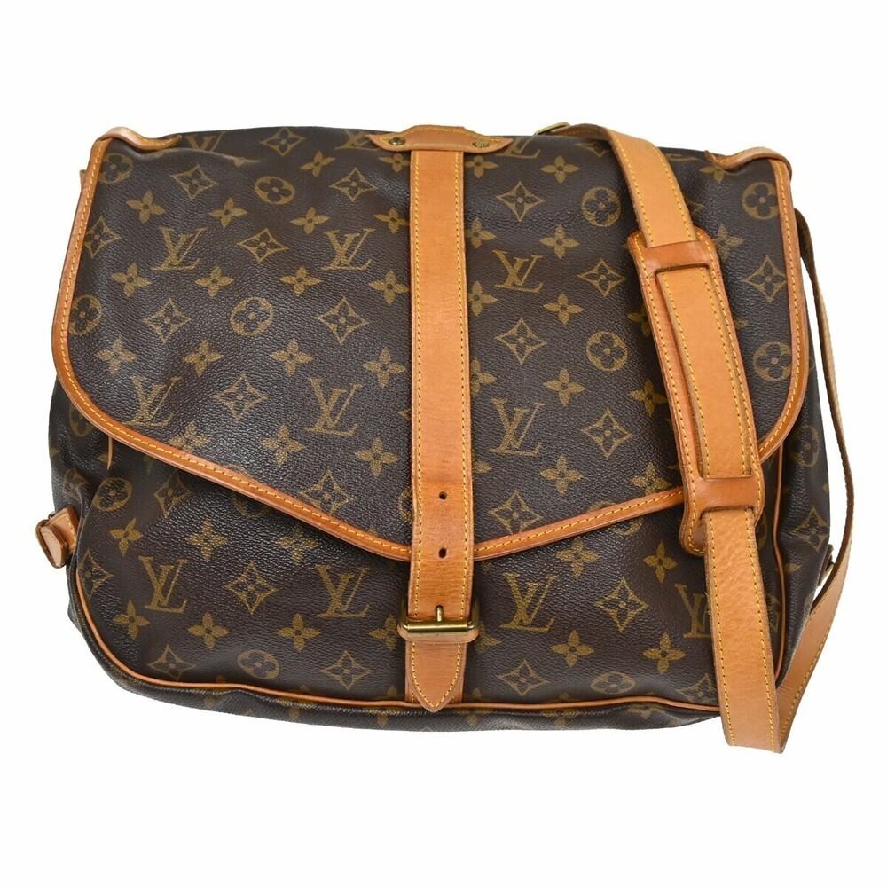 Louis Vuitton Saumur Monogram Canvas 35